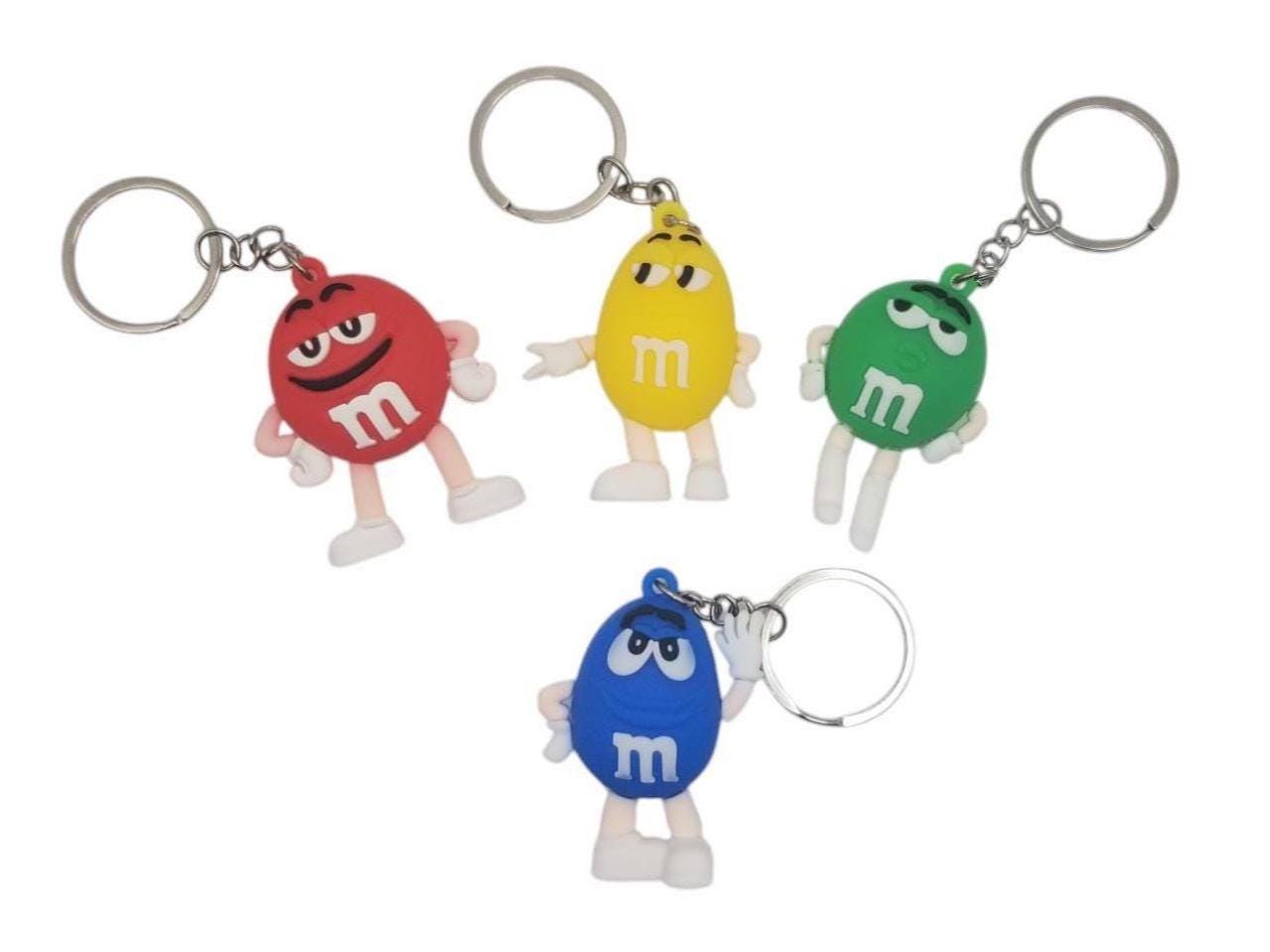 M&M Figure Key Chains - Etsy