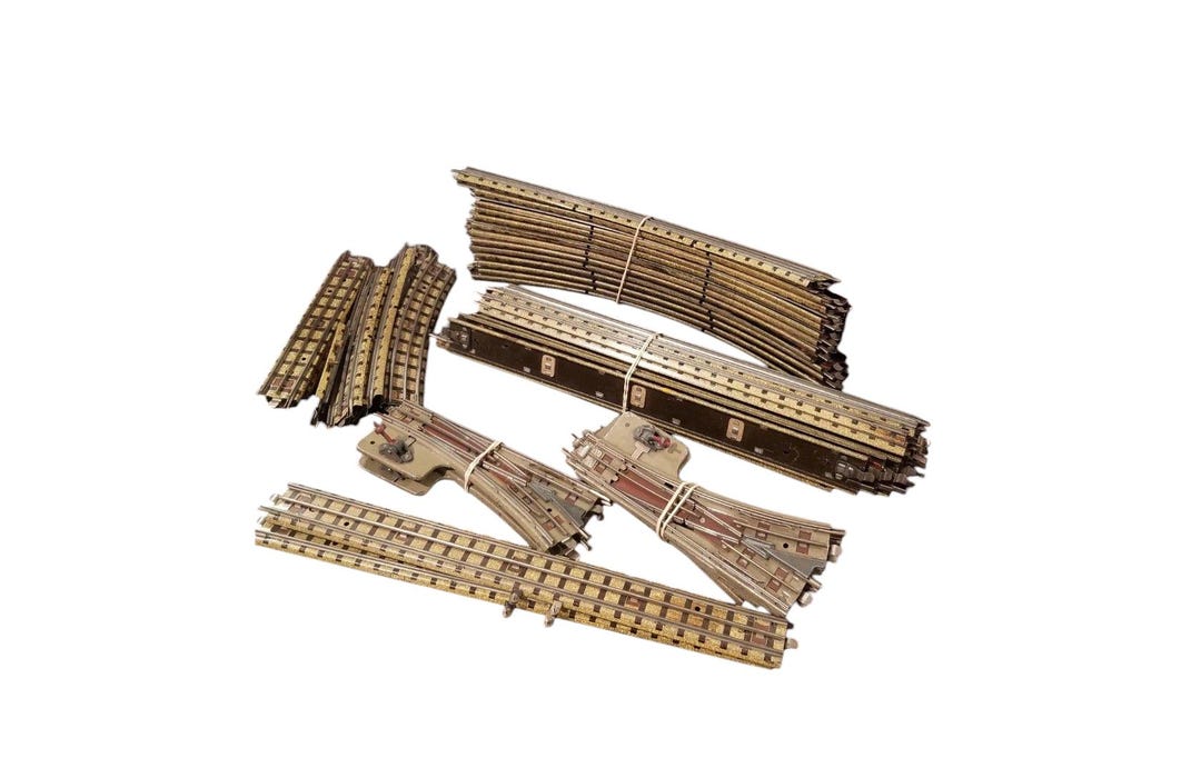 Grand Lot De Rails Hornby Meccano Et Divers Accessoires – Occasion