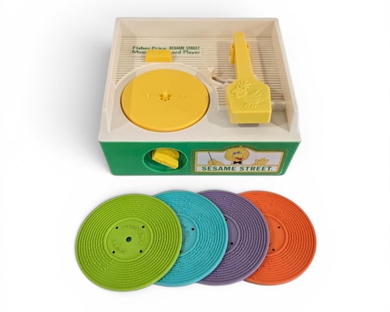 ヴィンテージ(訳あり) FisherPrice MUSICBOX SWEEPER Vintage 70's