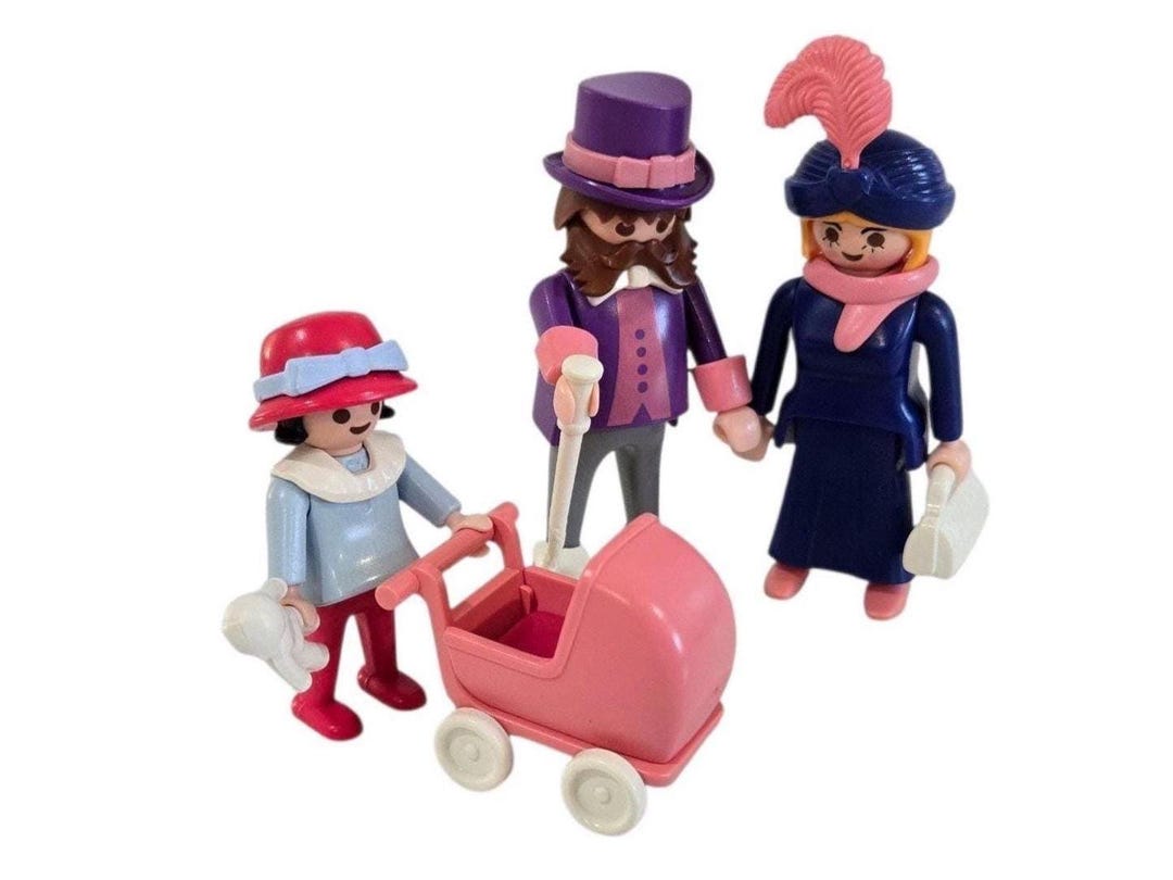 vintage-playmobil-5507-victorian-family-set-complete-set-etsy-canada