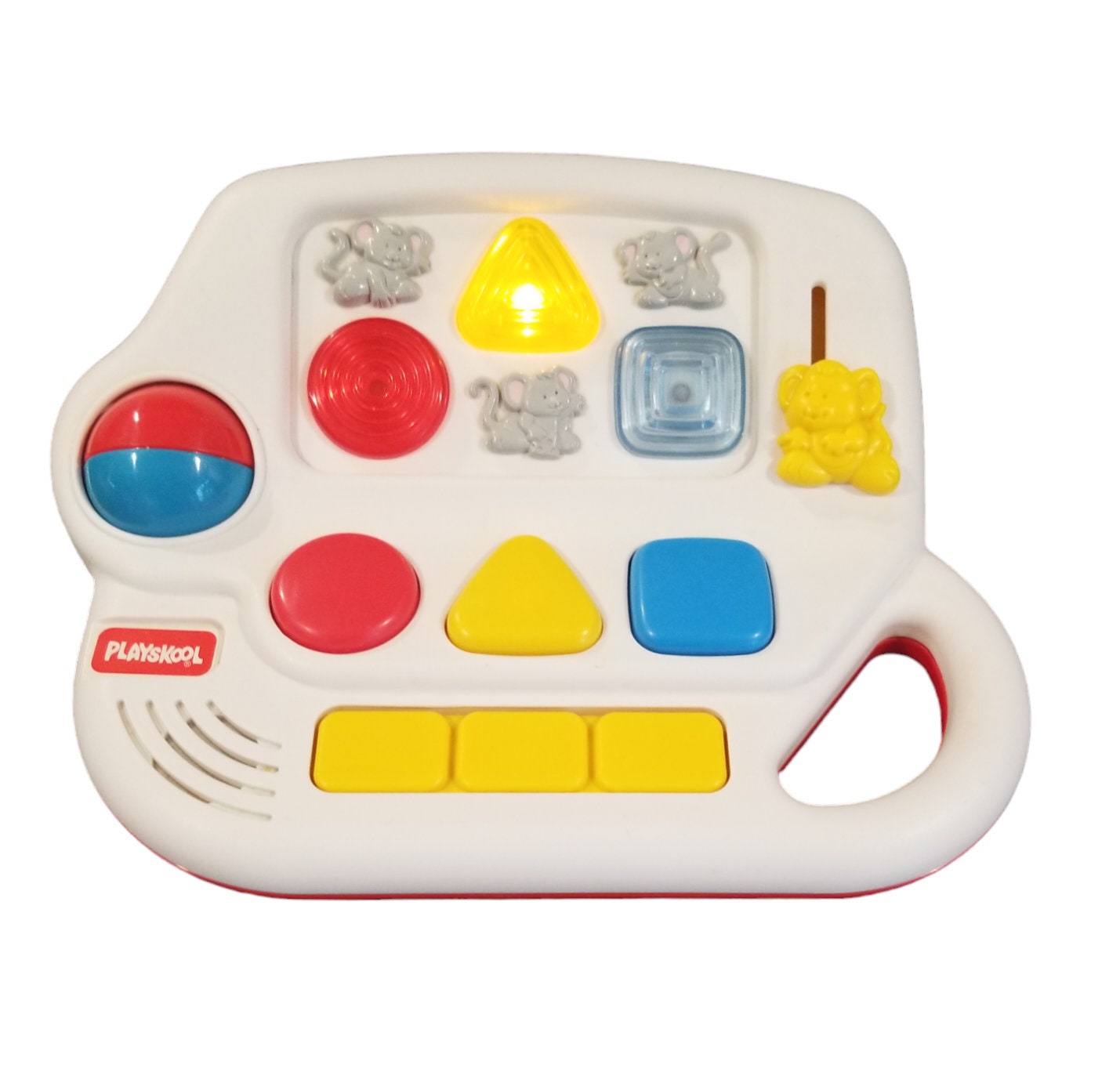 Vintage 1990 s Playskool Lights Surprise Laptop Toy Etsy Canada