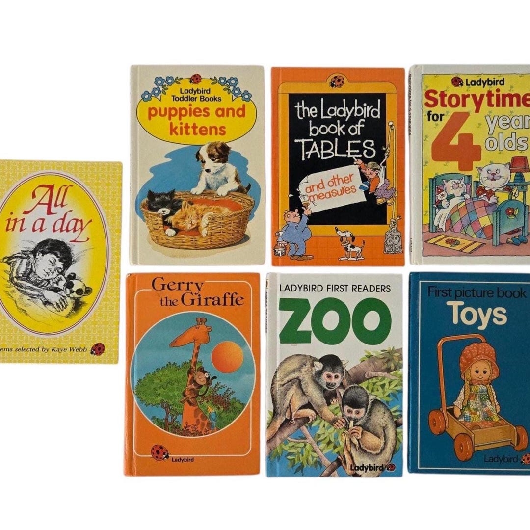 洋書  Family Ladybird Books Vintage Ladybird Books - Toddler Books - Etsy Canada