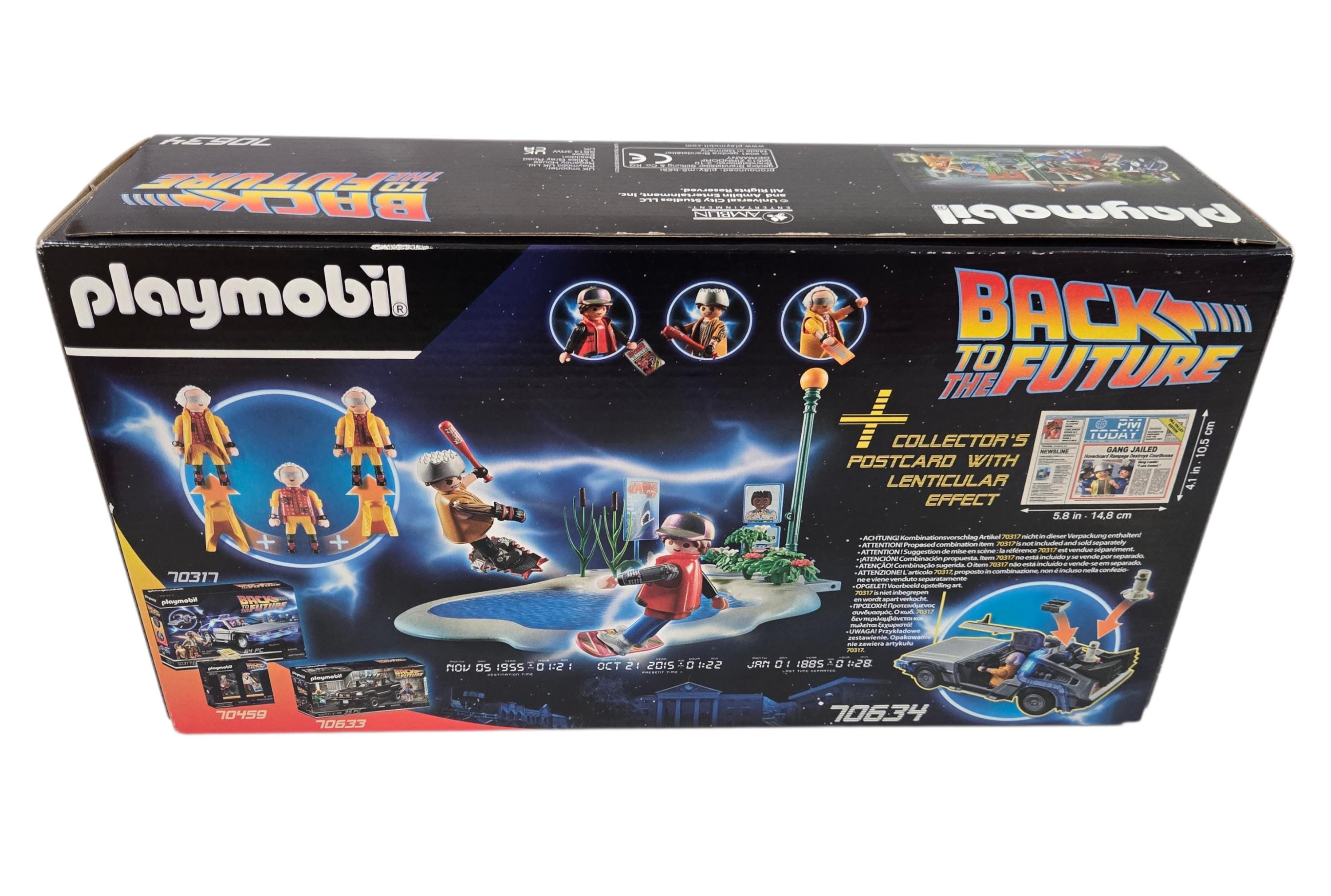 Playmobil Back to the Future #70634 – 80-piece Set – New Sealed in