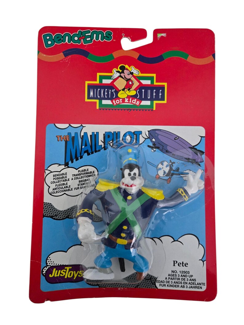 Disney Just Toys Bend-ems - Mickey's Stuff for Kids - Bendable Figures ...