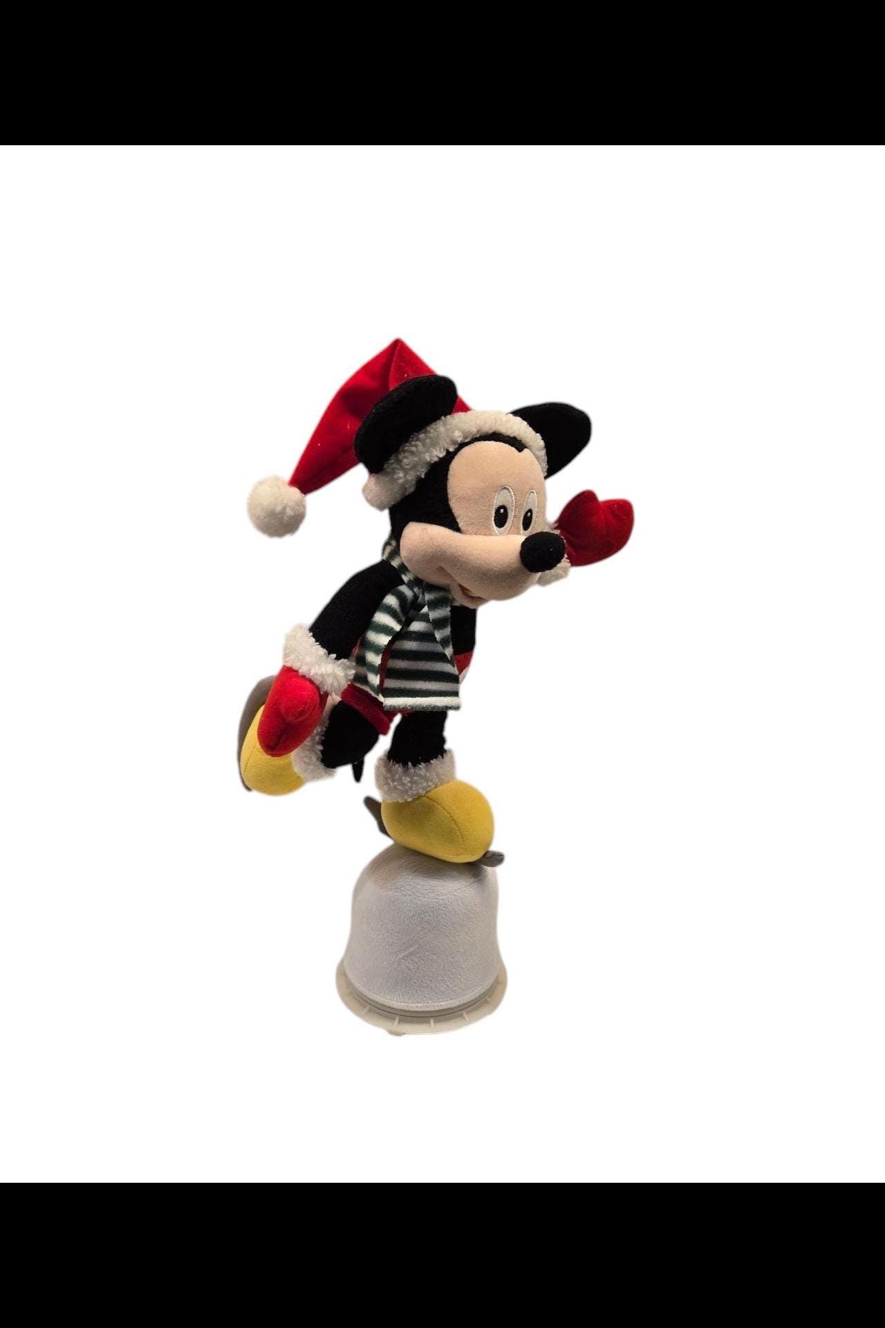 Vintage Ice Skating Mickey Mouse – Animated, Sings & Spins! - Etsy