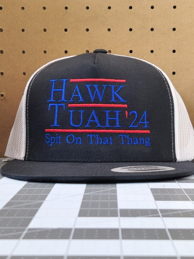 Hawk Tuah '24 Embroidered Hats Etsy