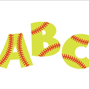 Softball Baseball Grafik SVG JPEG Cricut, Silhouette Plotterdatei für Schneidemaschinen
