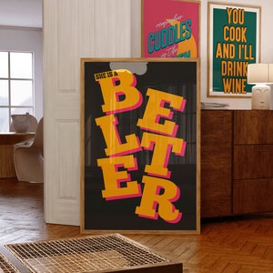 Gerry Cinnamon “She Is A Belter” Canvas Wall Art Print – Framed Modern Decor In Multiple Sizes