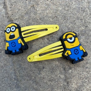 Minion Snap Hair Clips