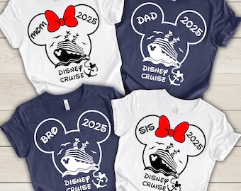 Personalized Disney Cruise 2026 Family Matching Shirts