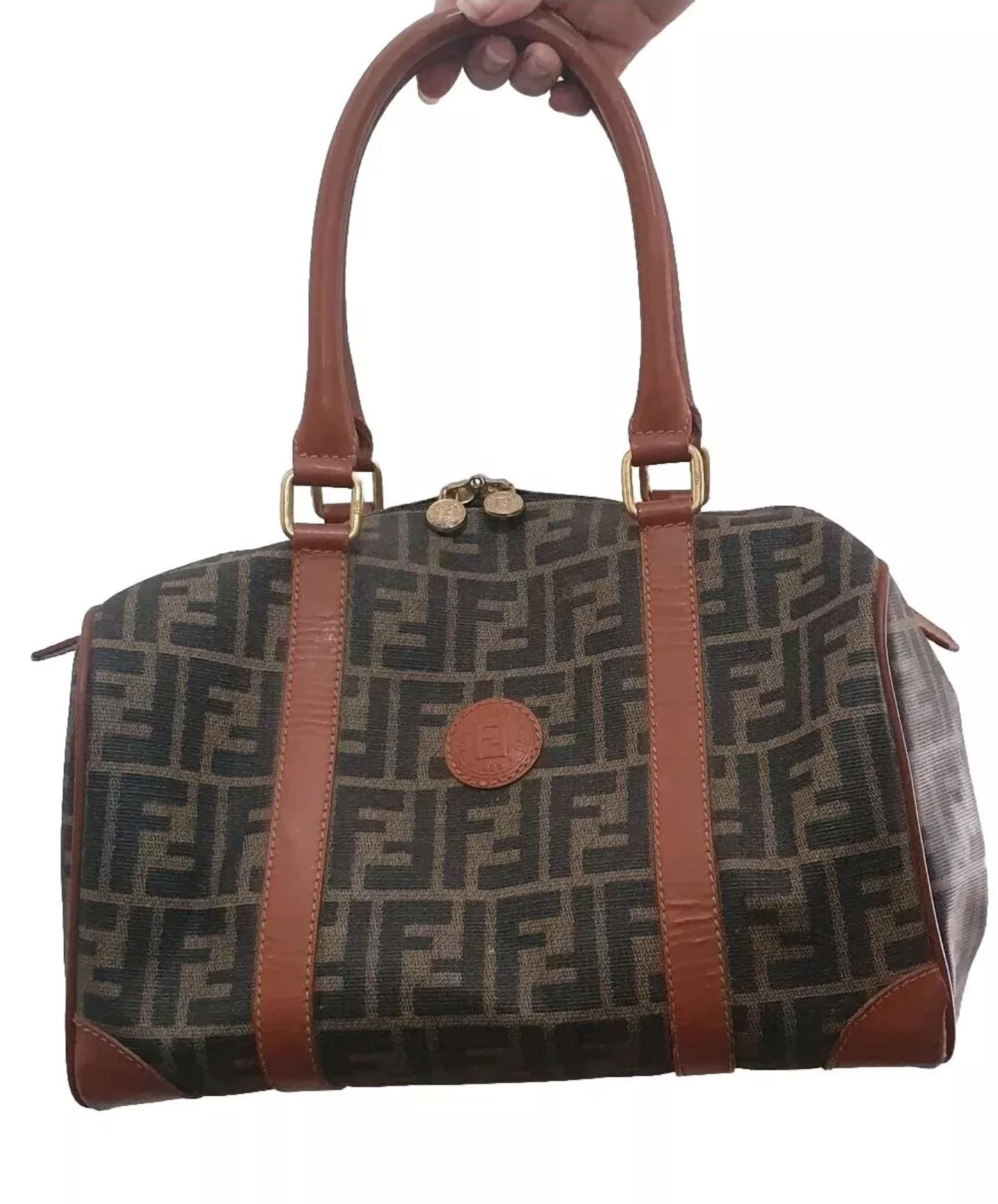 Vintage 90s Authentic FENDI Zucca 