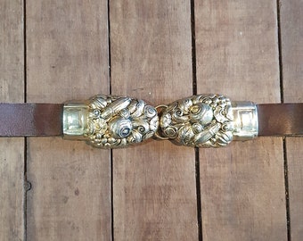 ヴィンテージ ホセ コテル エレファントベルト 1980年代 シルバー