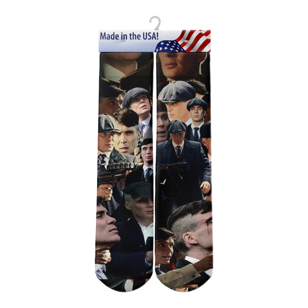 Cillian Murphy Socks Thomas Shelby Socks Peaky Blinders Socks