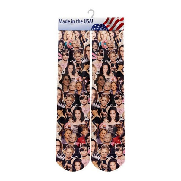 Tina Fey Socks - Custom Socks - Tina Fey Fan Socks