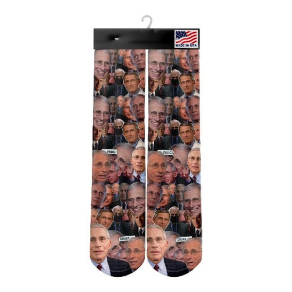 Dr. Fauci Socks - Custom Socks - Dr. Fauci Fan Socks