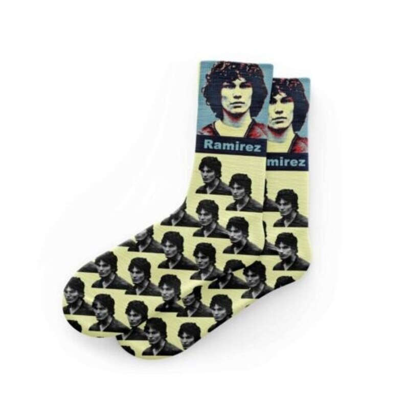Richard Ramirez Socks Serial Killer Socks Night Stalker Socks Etsy