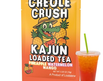 Kajun Zulu Lemonade - Pina Colada Herbal Energy Tea (5 Pack) - Etsy Israel