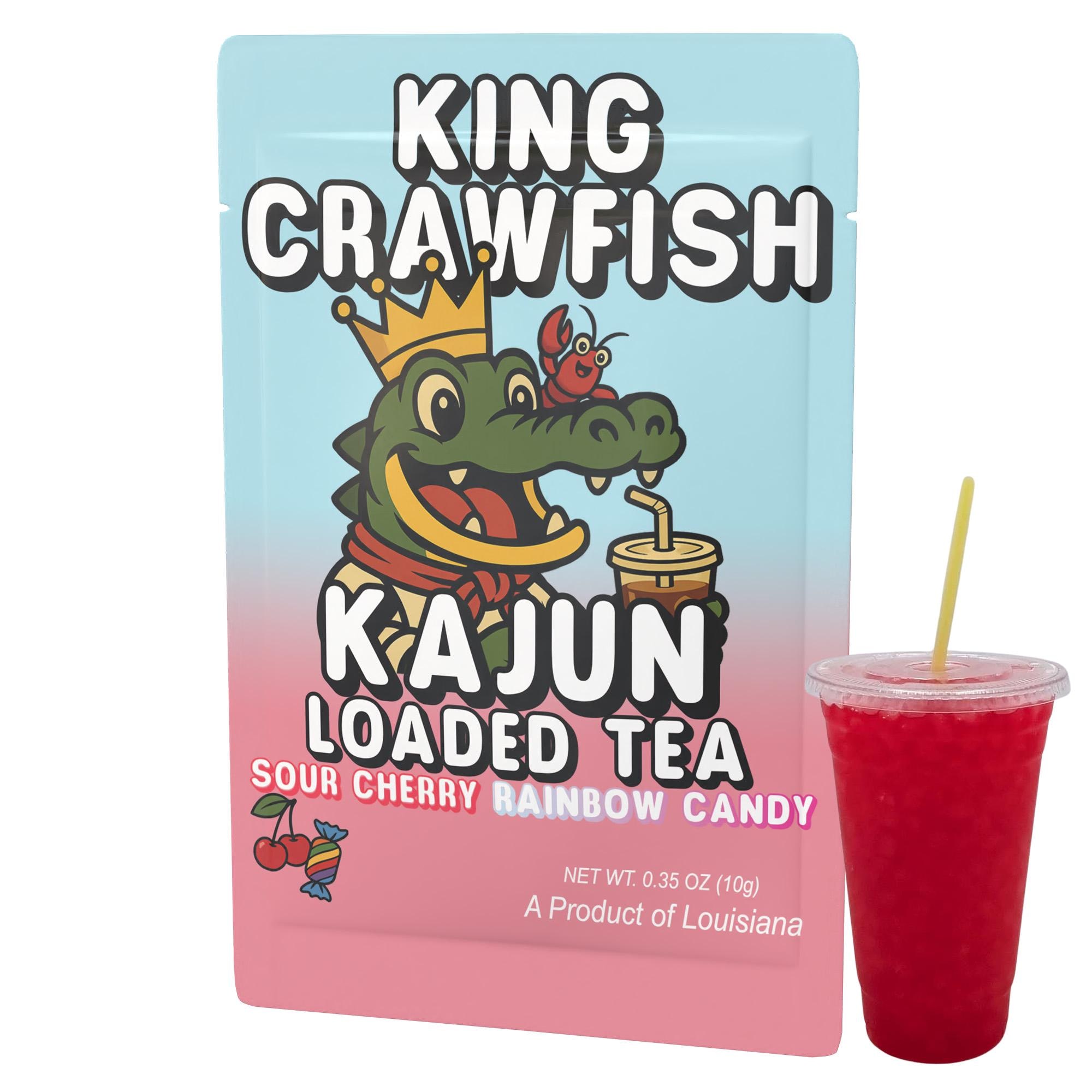 King Crawfish Loaded Tea – Sour Cherry Rainbow Candy (5 Pack) - Etsy