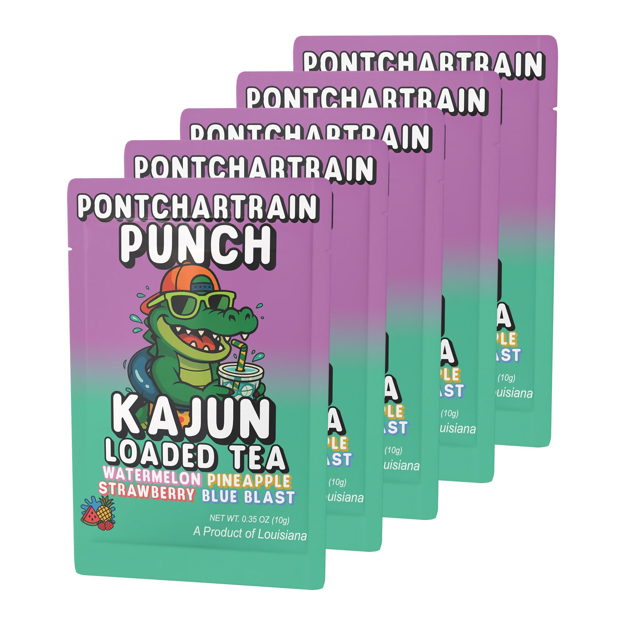 Kajun Loaded Tea – Pontchartrain Punch, 5 Pack Herbal Energy - Etsy