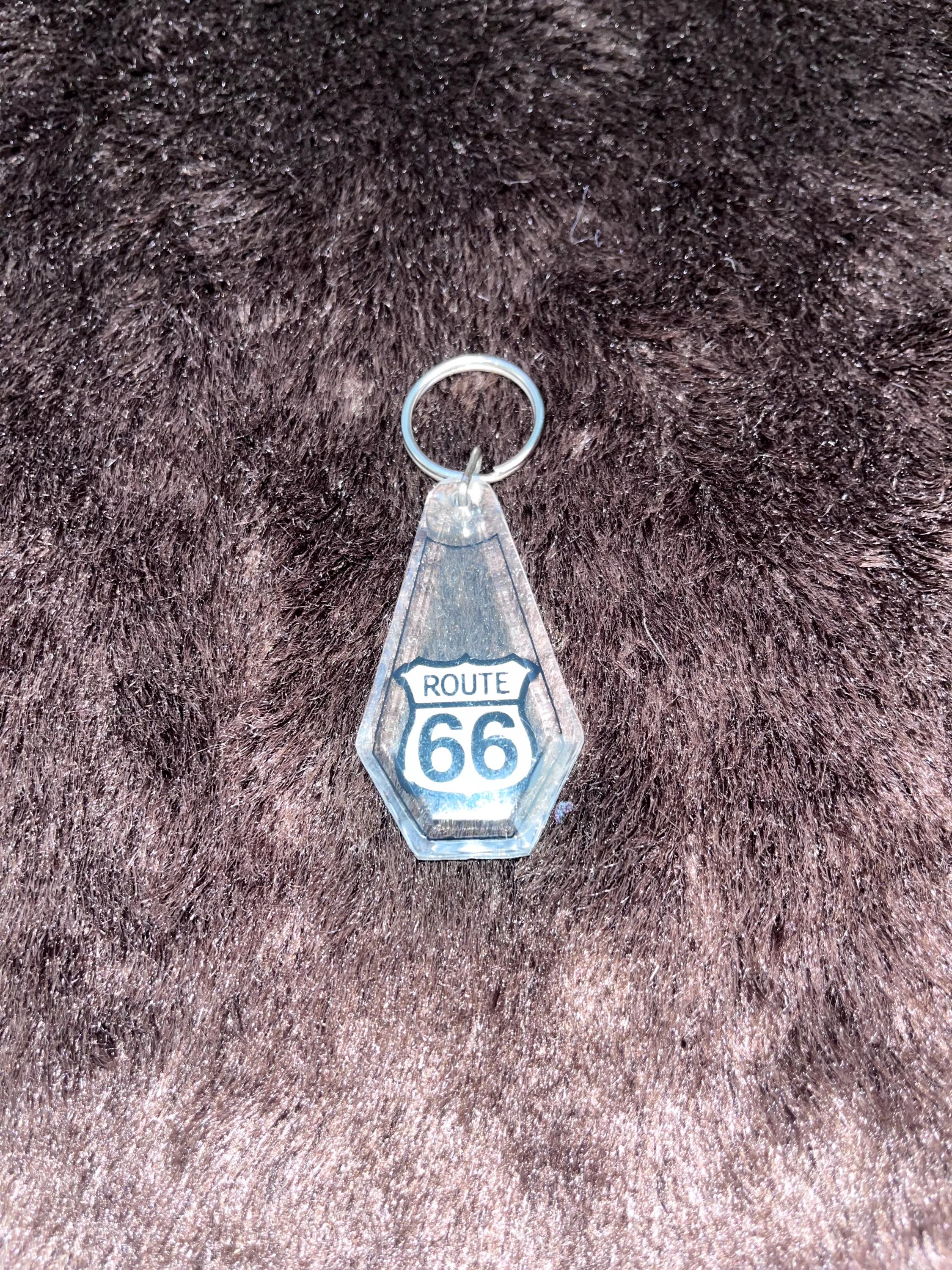 Route Sign Keychain Route 66 Collectible Keychain - Etsy