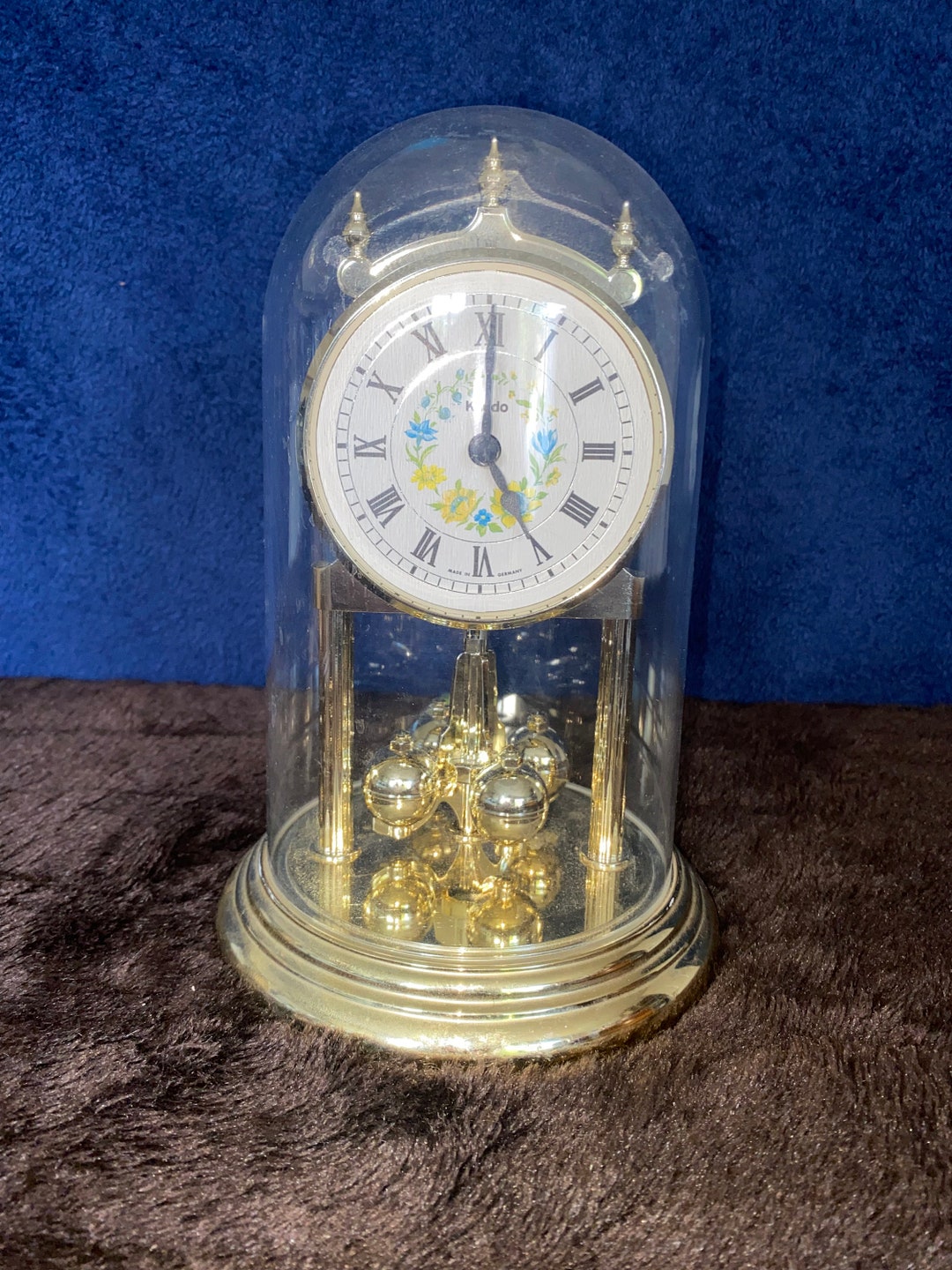 Vintage Kundo Clock Plastic Made in Germany Rotating Tested Etsy