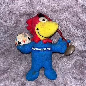 France 98 公式マスコット キーホルダー 6点セット il_300x300.7099497013_c21k.jpg