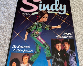 The Sindy Annual 1985 Rare Great Condition Wham Interview