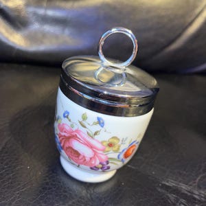 Royal Worcester porcelana ovo coddler cottagecore servindo cozinha