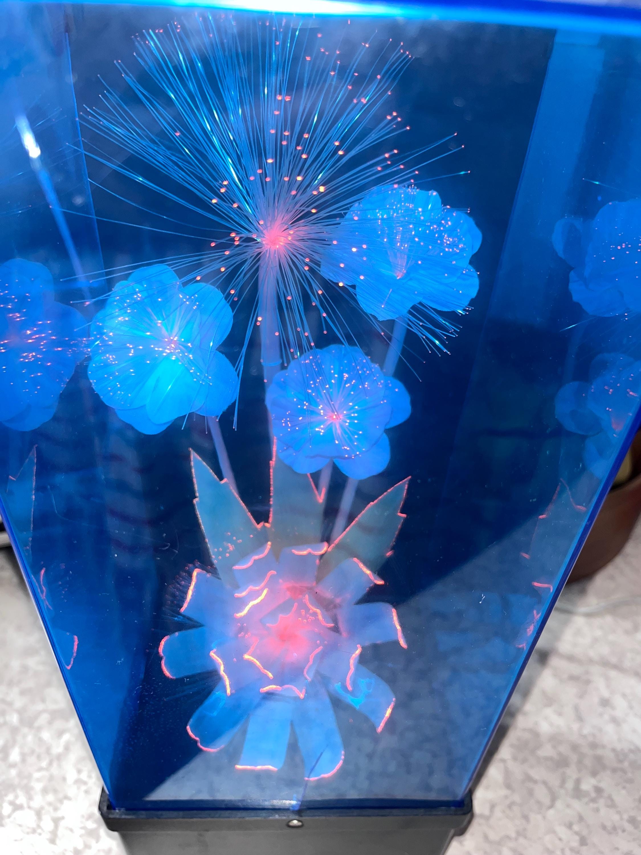 Vintage Fiber Optic Flower Light - Etsy