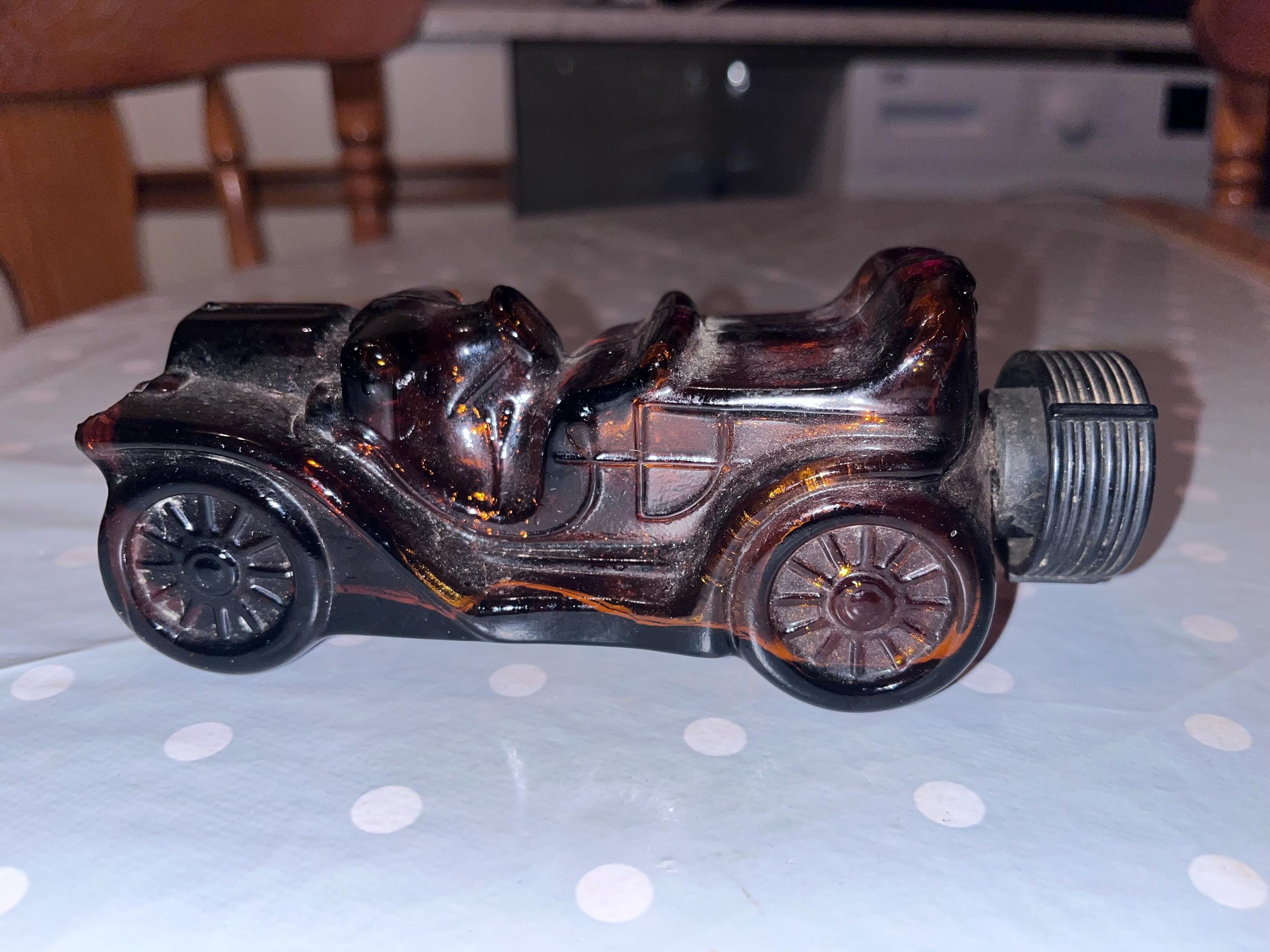 Vintage Avon Amber Glass Car Perfume Bottle Decanter - Etsy