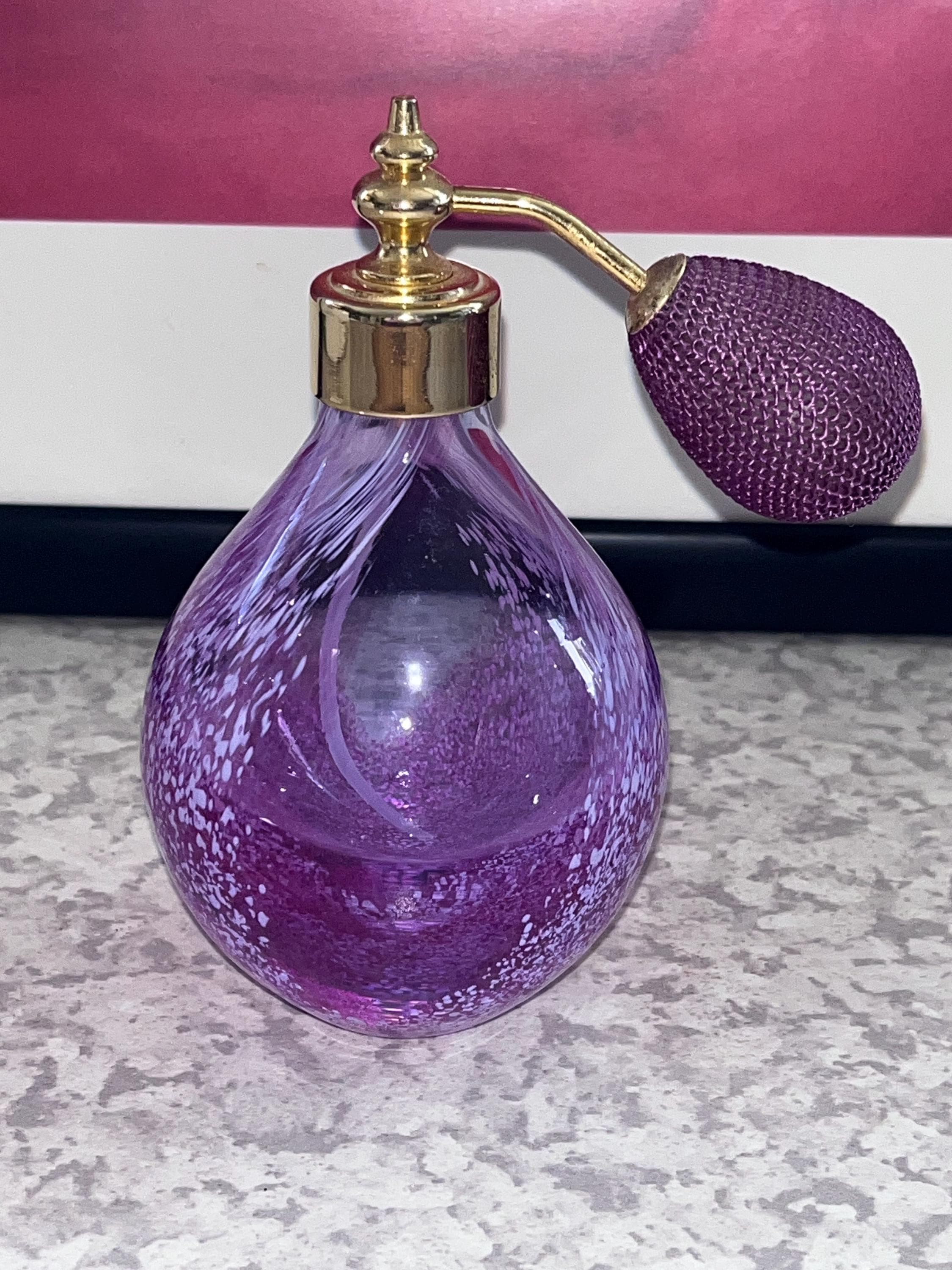 Purple Caithness Perfume Bottle - Etsy