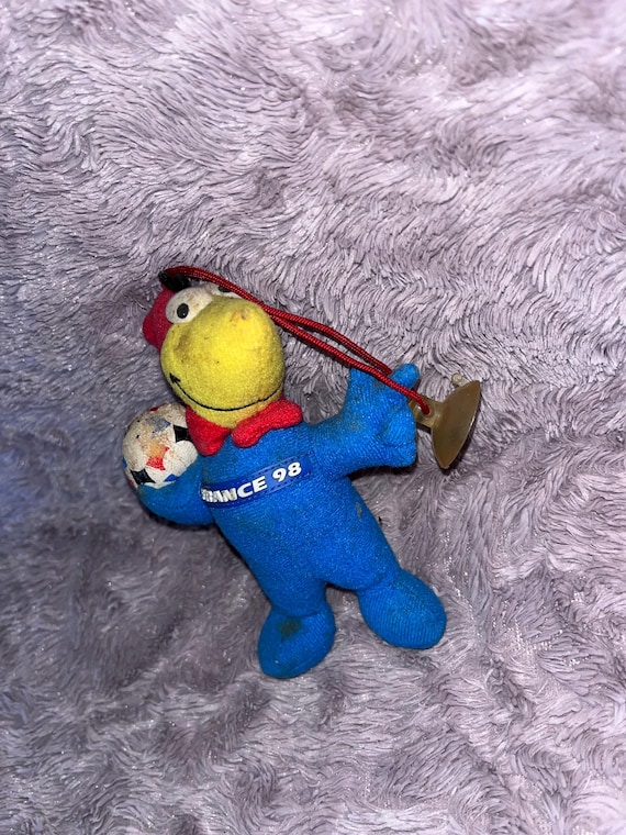Cockerel Fifa World Cup Soccer 1998 France Mascot Plush Toy Doll
