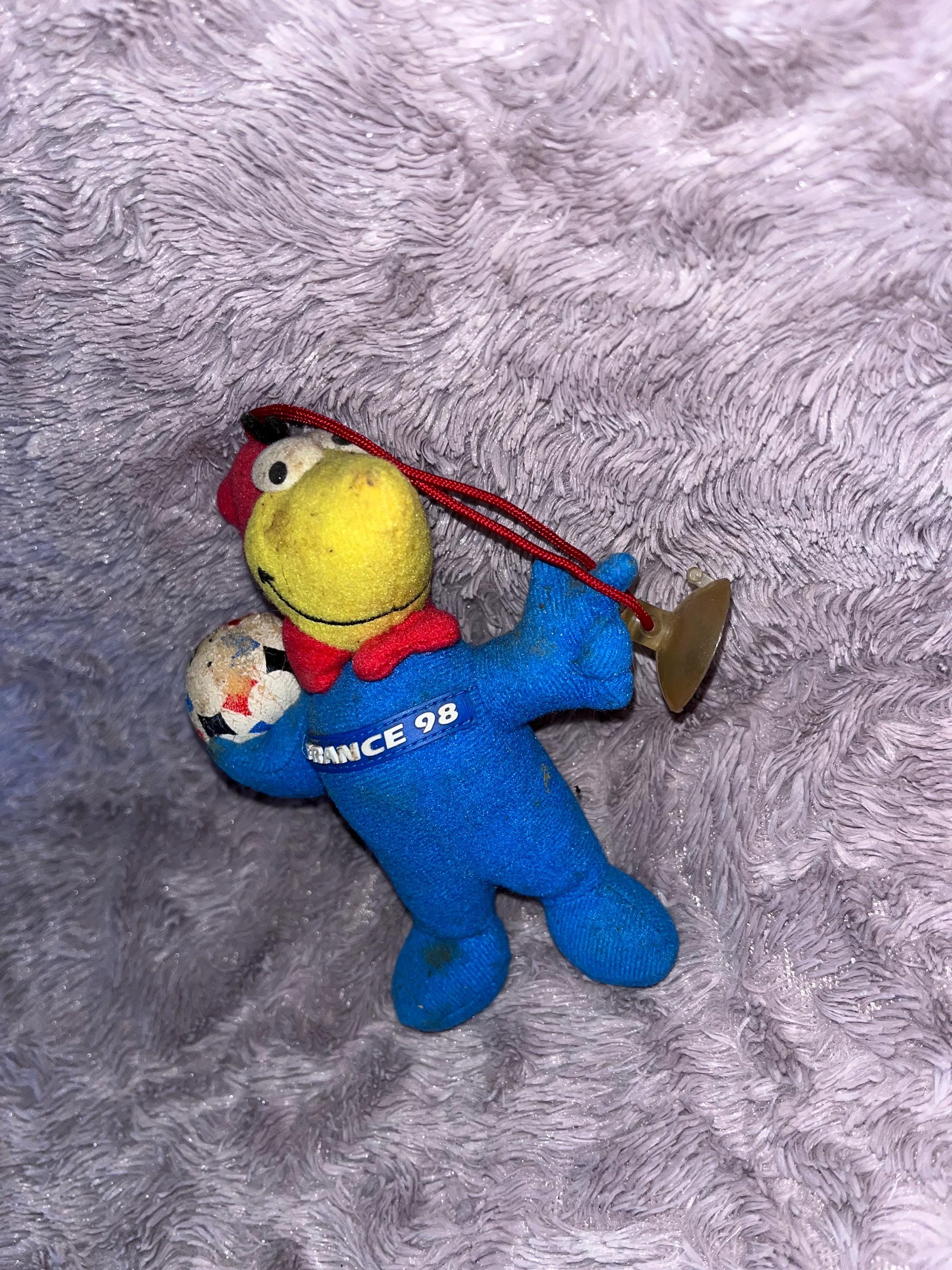 Cockerel Fifa World Cup Soccer 1998 France Mascot Plush Toy Doll