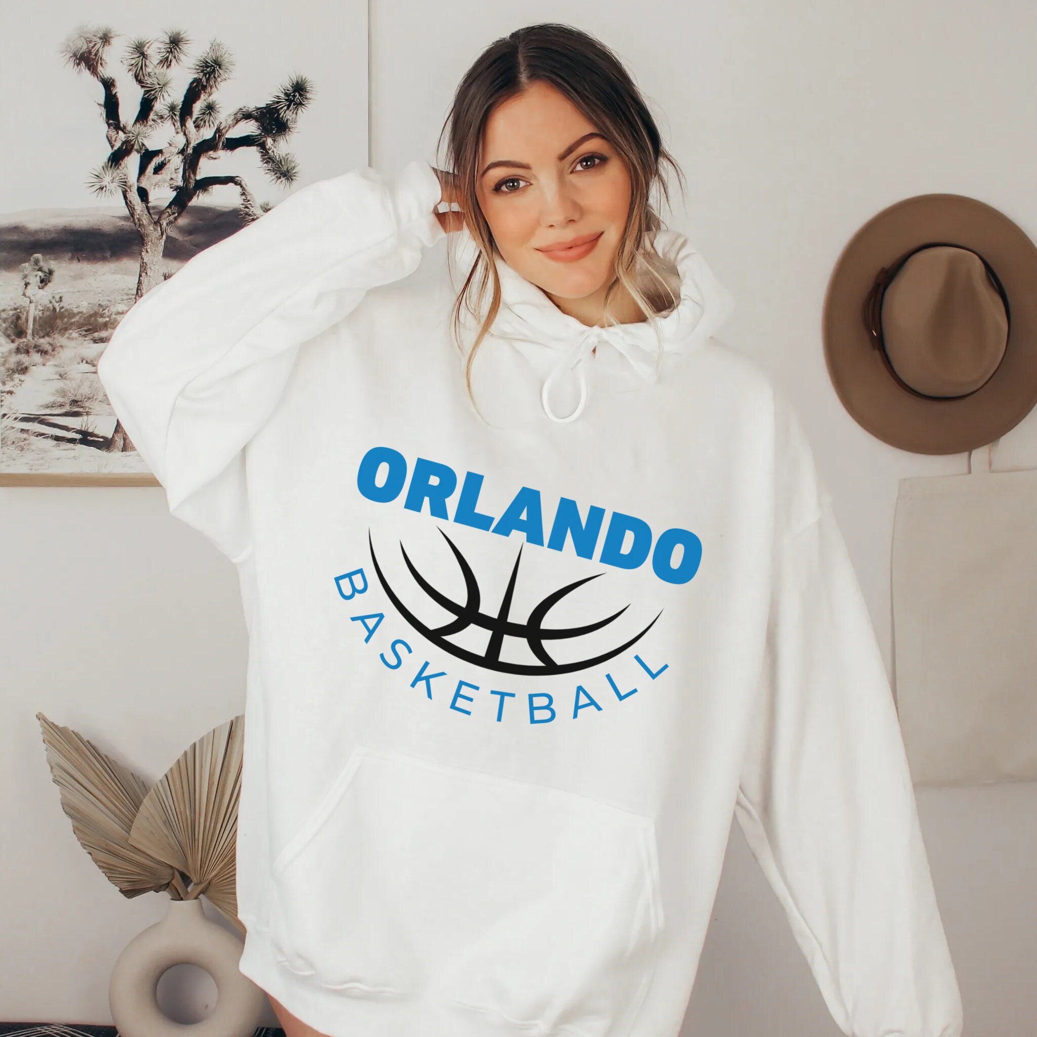 VillaPickersStore Vintage 90s Orlando Magic NBA Sweatshirt Large Orlando Magic Spell Out Sweater Orlando Magic Basketball Jumper Magic NBA Crewneck Size L