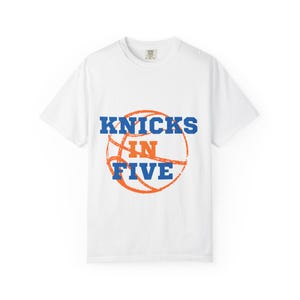 T-shirt Knicks in Five | T-shirt met basketballogo