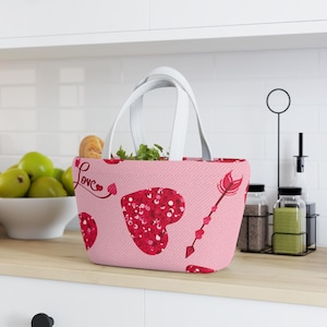 Minimalist Lunch Bag |  Insulated Lunch Tote