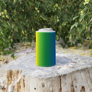 Colorful Gradient Pride  Stubby Cooler |  Summer Beach Party Accessory | Gift for BBQ Lovers |Personalized Beverage Holder| Drink Cooler