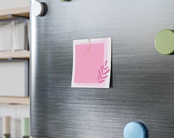 Botanical Post-it Note Pads: Chic Floral Stationery