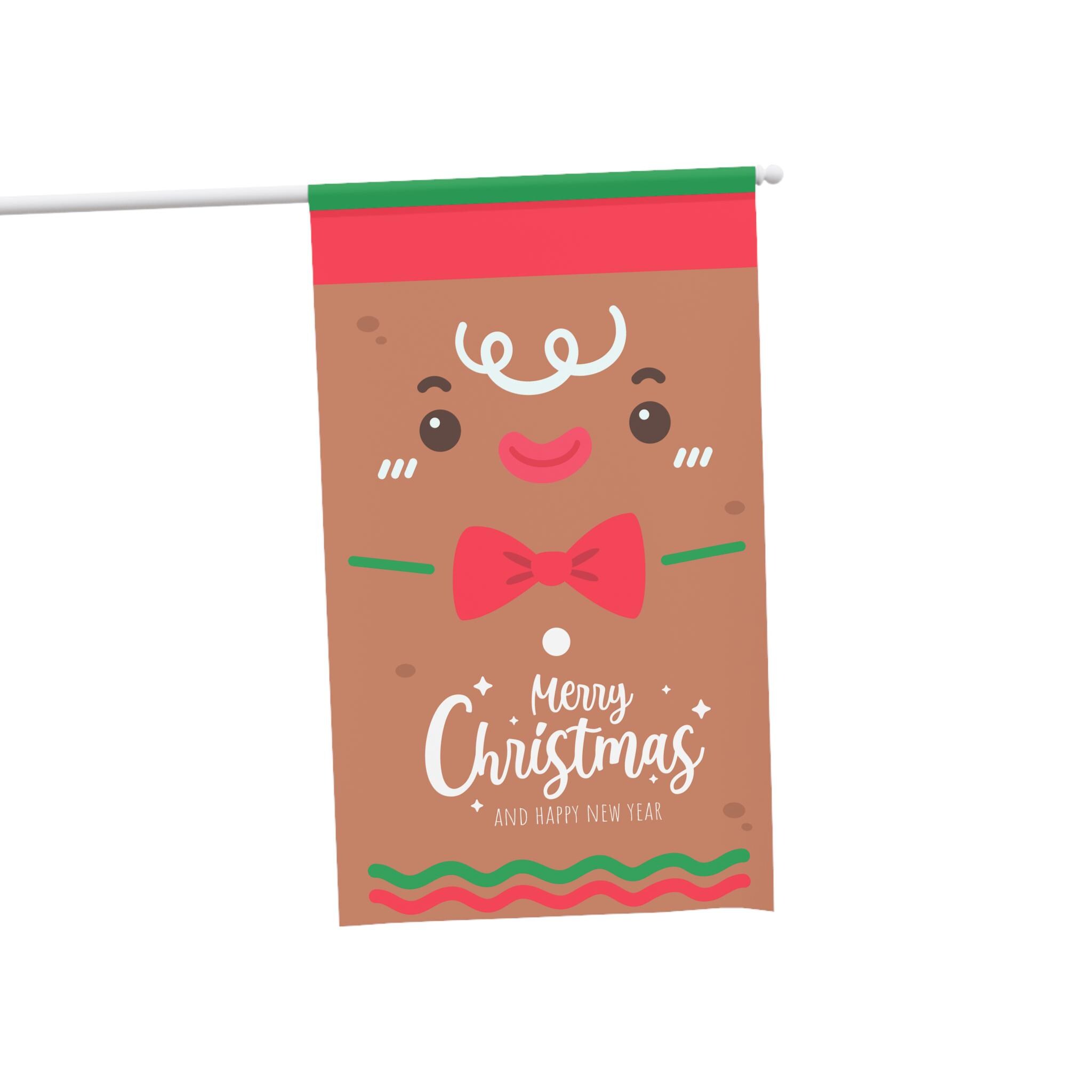 Lebkuchen Girlande Weihnachtsdekoration – Buntes Banner Für Wand & Tisch, Festliche Party-Deko