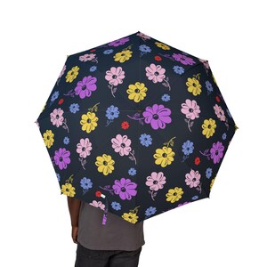 Toile De Jouy Umbrella, Mid Century Modern Rain Umbrella