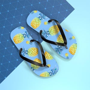 Colorful Summer Flip Flops | Beach Sandals | Outdoor Footwear |  Poolside Comfort | Vacation Essentials | Casual Summer Wear