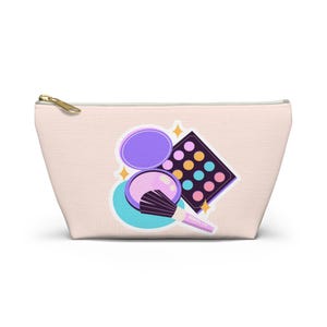 Charming Accessory Pouch for Makeup Lovers | Ideal for Travel | Gift for Her | Cosmetic Bag |  Cute Storage | Personalized Makeup Organizer