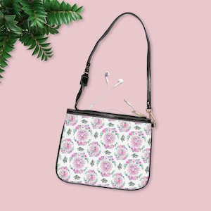 Floral Print Small Shoulder Bag | Trendy Purse for Women | Everyday Use Bag | Perfect Gift for Her | Stylish Handbag