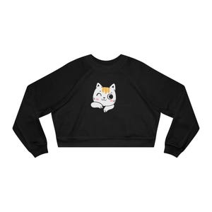 Women's Cropped Fleece Pullover Design