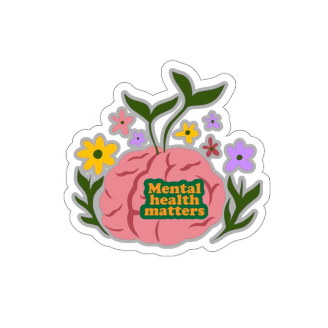 Kiss-cut Stickers Mental Health Matters Sticker Affirmations. - Etsy