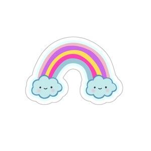Kiss-Cut Stickers | Cloud Sticker Design
