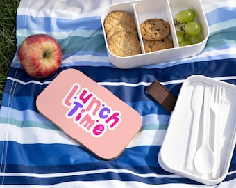 Cute Bento Lunch Box | Lunch Time | Kids Meal Prep |  Back to School | Eco-Friendly | School Lunch Essentials | Cute School Supplies