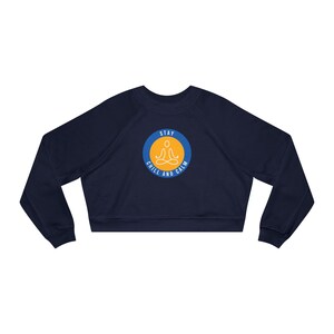 Women's Cropped Fleece Pullover Design
