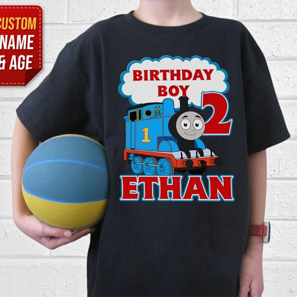 Thomas And Friends Birthday Shirt/Thomas And Friends Shirt/Thomas And Friends Family Shirt/Thomas And Friends Birthday Gifts OGPK14