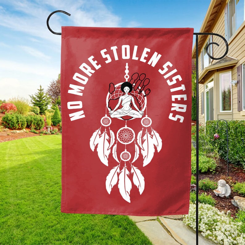 No More Stolen Sisters MMIW Awareness Flag, Missing and Murdered ...